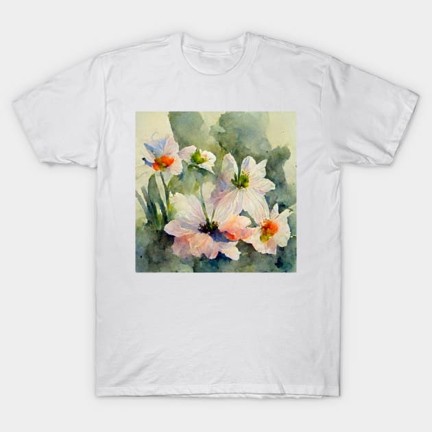 Elegant blooms of yesteryear T-Shirt by hamptonstyle